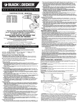 Black & Decker GC2400 User manual