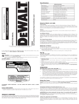 DeWalt DW0822 User guide