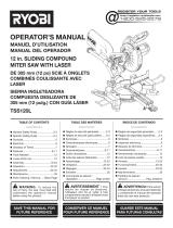 Ryobi TSS120L-RMS10G User guide