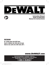 DeWalt DCS690B User manual