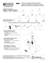 Delta Faucet 574T-CZ-DST Installation guide