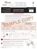 Pfister LG89-7NCB Installation guide