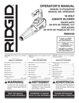 RIDGID R860430 User manual