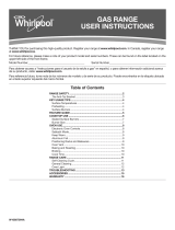 Whirlpool WEG515S0FS Owner's manual