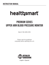 HealthSmart 04-655-001 Installation guide