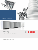 Bosch SGE53X52UC User manual