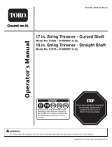 Toro ZR51932 User manual