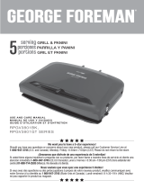 George Foreman RPGV3801BK User guide