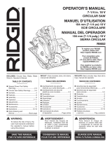 RIDGID R9638SBN User manual