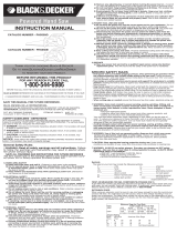 BLACK+DECKER PHS550G User manual