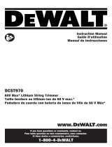 DeWalt DCST970X1SW722 User manual