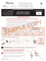 Pfister LG89-7CBC Installation guide