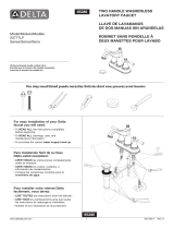 Delta Faucet 25777LF-SP Installation guide