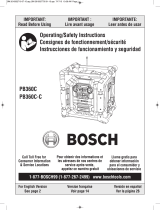 Bosch PB360C User guide
