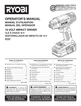 Ryobi P237-AR2040 User manual