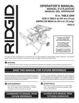 RIDGID R4513 User guide