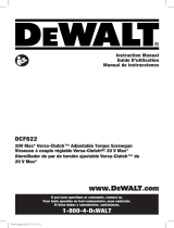DeWalt DCF622Bw4b User manual