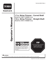 Toro 51978CHT User guide