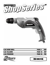 Shop Series RC3136 User guide
