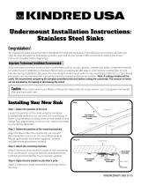 KINDRED EVDG900-18 Installation guide