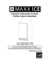 Maxx Ice MIM50P User manual