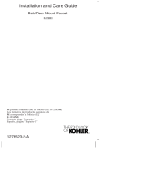 Kohler K-22033-VS Installation guide
