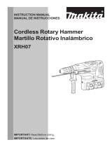 Makita XRH07PTU-XRH01Z User guide