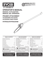 Ryobi RYPRN33 User guide