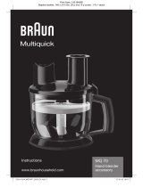 Braun MQ70BK User guide