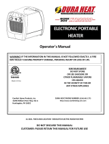 Dura Heat XTR8000 User guide