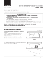 Elkay ECTGRO33229R2R Installation guide