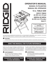 RIDGID R45171 User guide