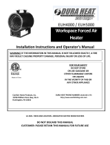 DuraHeat EUH4000 User manual