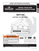 NAPOLEON NEFI18H Owner's manual