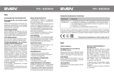 Sven RX-560SW Grey User manual