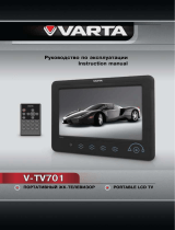 Varta V-TV701 User manual