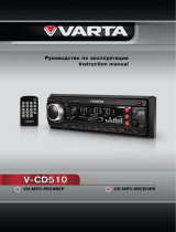 Varta V-CD510 Silver/Amber Backlight User manual