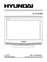Hyundai H-LCD1509 User manual