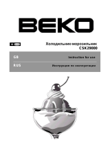 Beko CSK 29000 S User manual
