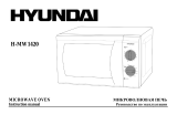 Hyundai H-MW-1420 White new User manual