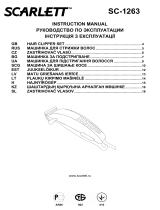 Scarlett SC-1263 User manual