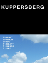 Kuppersberg T 939 C Bronze User manual