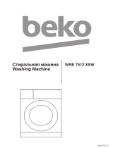 Beko WRE7512XSW User manual