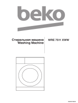 Beko WRE7511XWW User manual
