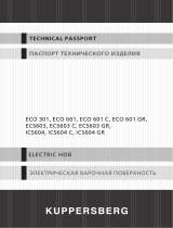 Kuppersberg ECS 603 Gr User manual