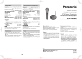Panasonic RP-VW906E-K User manual