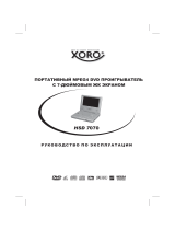 Xoro HSD 7070 S User manual