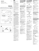 Sony ICF-C1/BC User manual