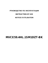 Maunfeld MVCE59.4HL.1SM1DZT-BK Black User manual
