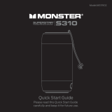 Monster Superstar S310 User guide